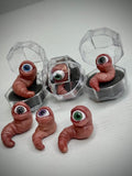 Baby Worm Blind Box Handmade Polymer Clay Cyclops Creature Collectible Mystery Gift