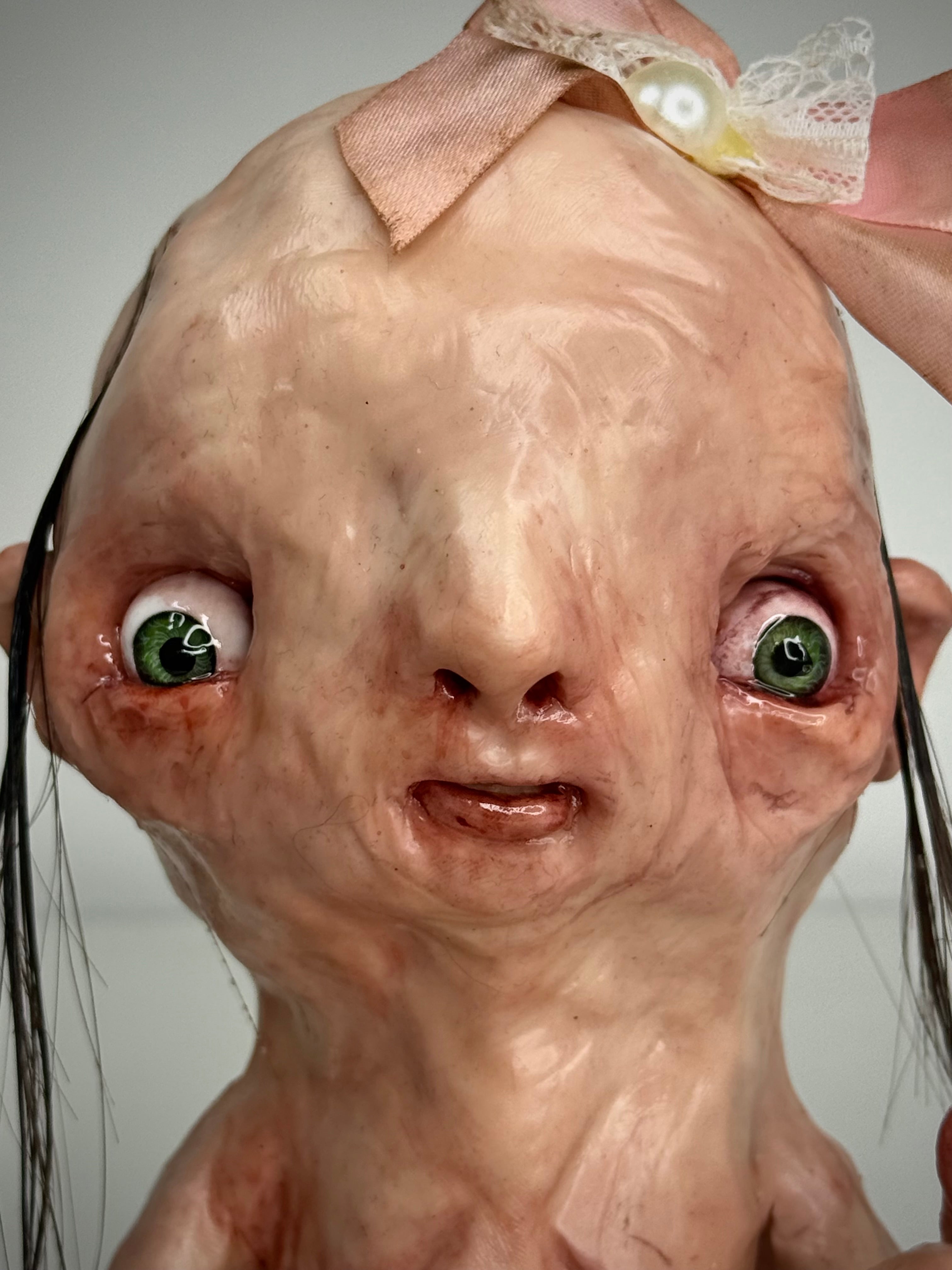 Creature Sculpture – Grotesque Handmade Polymer Clay Oddity