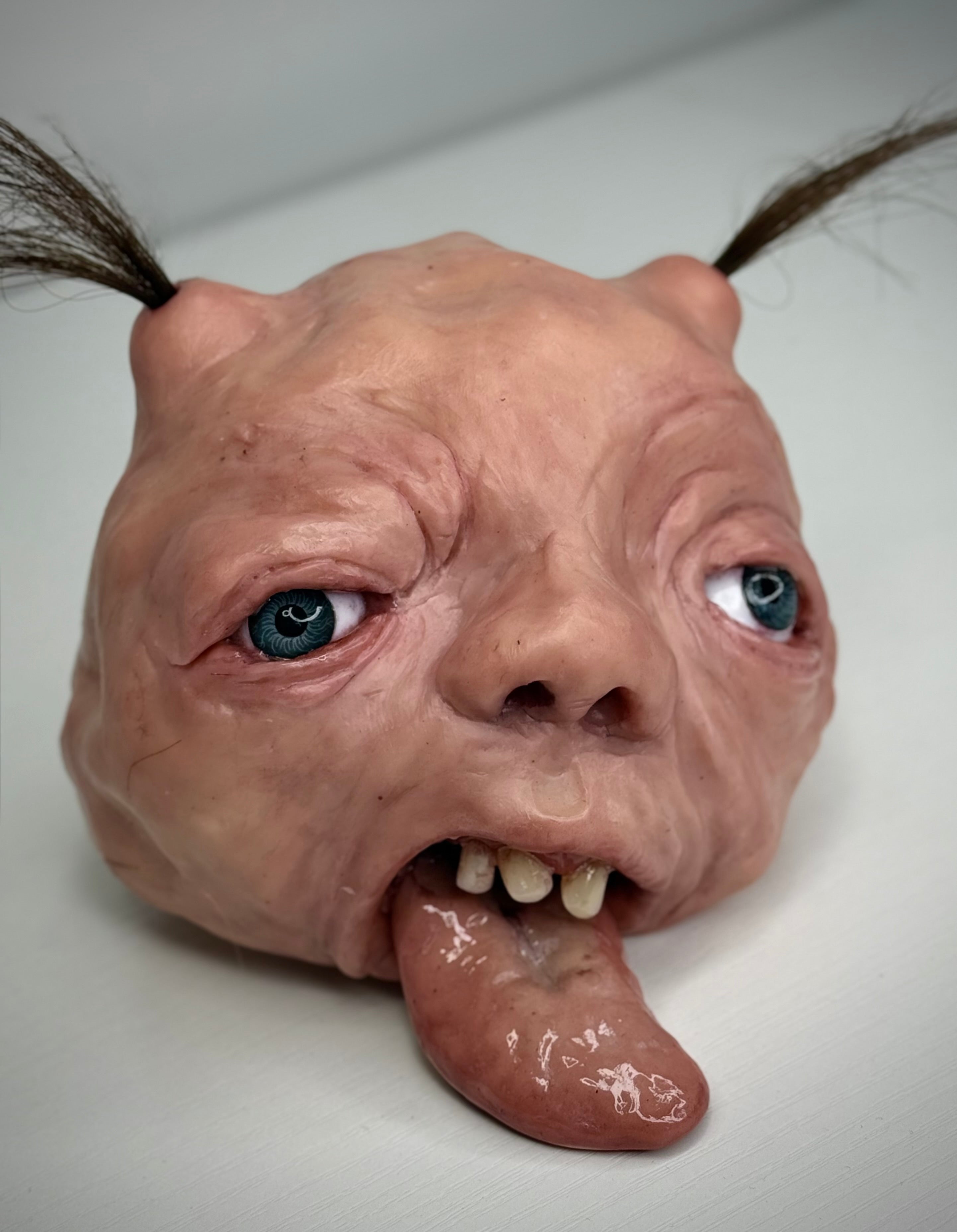 Ugly  head sculpture