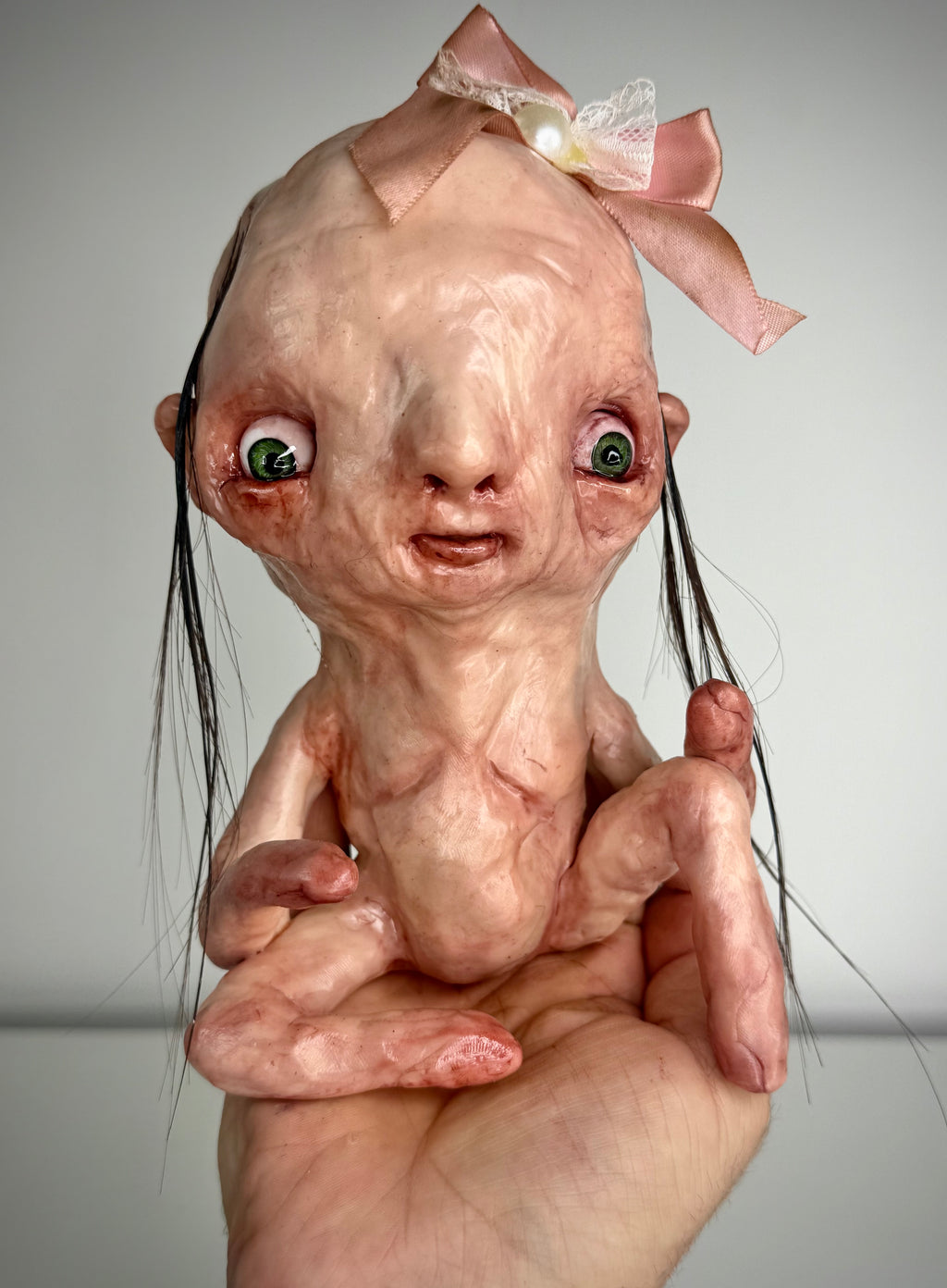 Creature Sculpture – Grotesque Handmade Polymer Clay Oddity