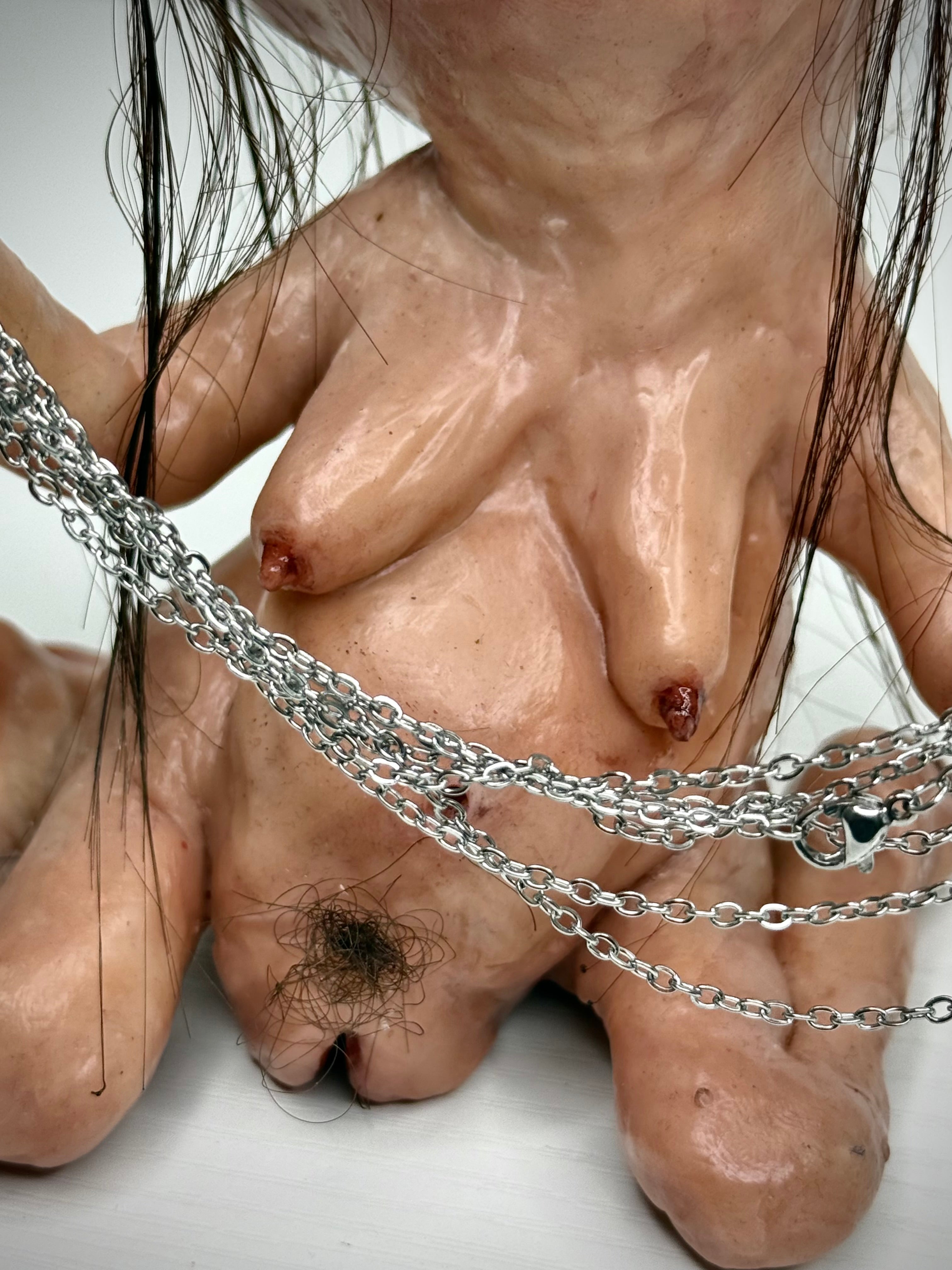Creature Sculpture – Jewellery Holder – Weird Handmade Polymer Clay Oddity