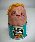 Baked Bean Tin Creature – Handmade Polymer Clay Oddity