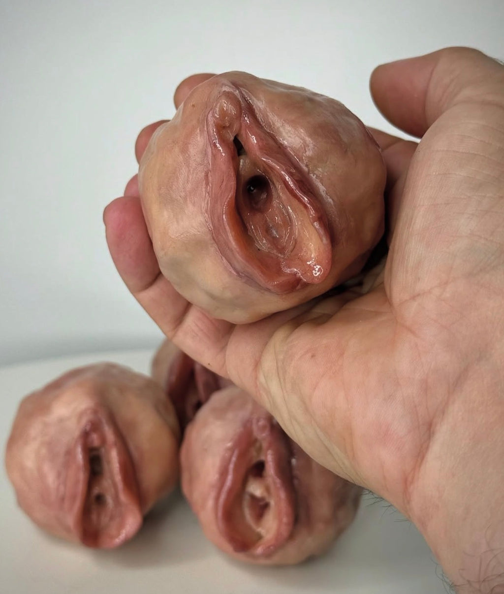 Vag Balls – Handmade Adult Art Sculpture