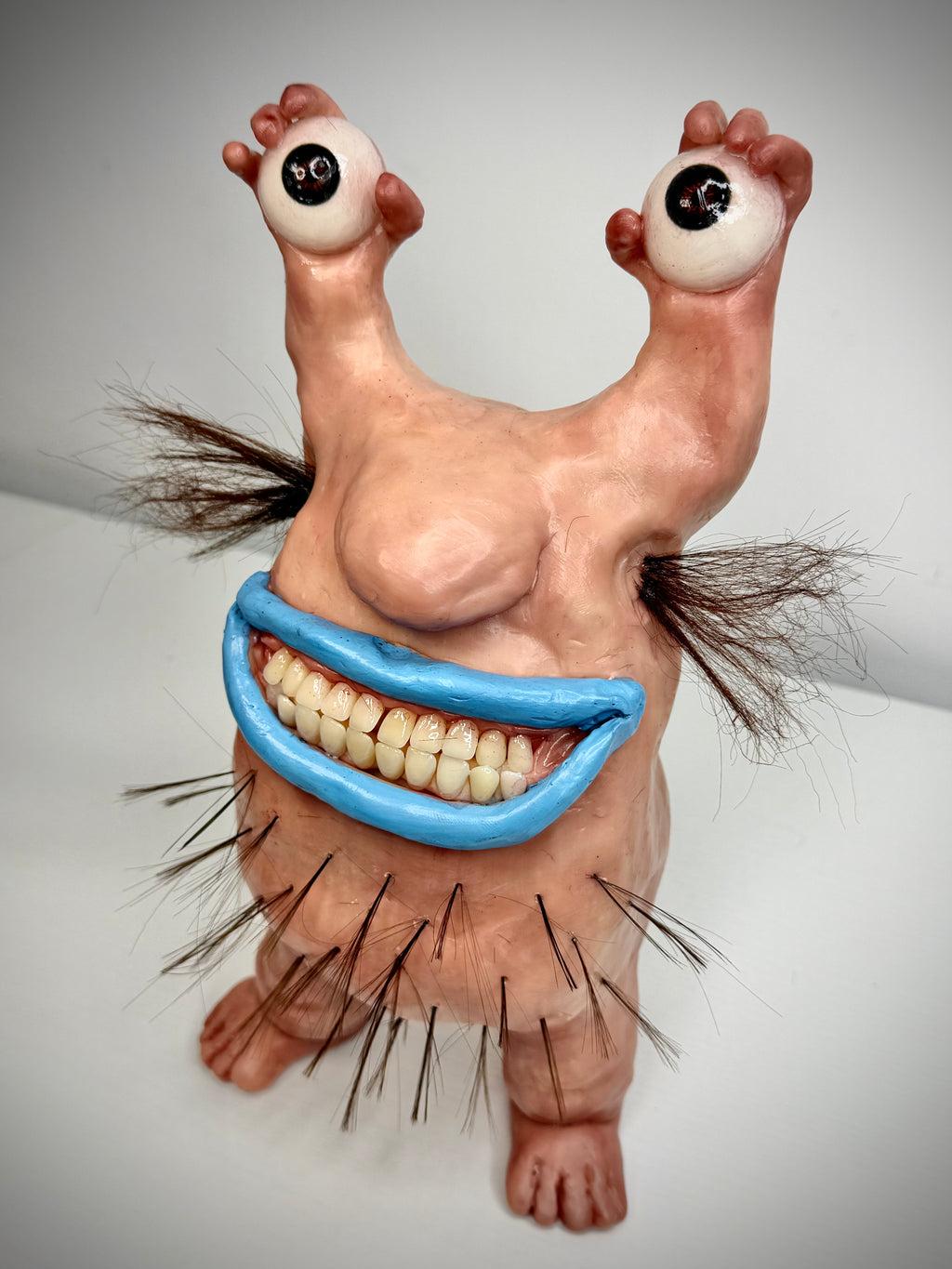 Krumm – Ahh!!! Real Monsters Inspired Sculpture – Handmade Polymer Clay Monster Oddity
