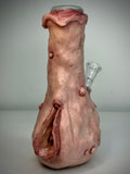 Vagina Bong Handmade Horror Smoking Piece Creepy Sculpture Gothic Art Collectible