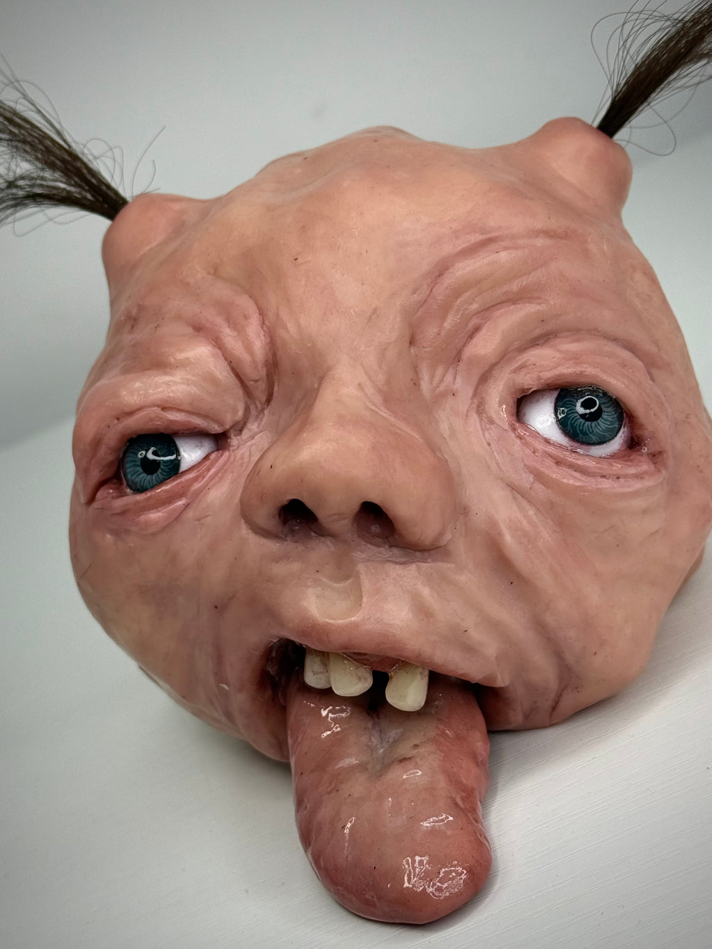 Ugly  head sculpture