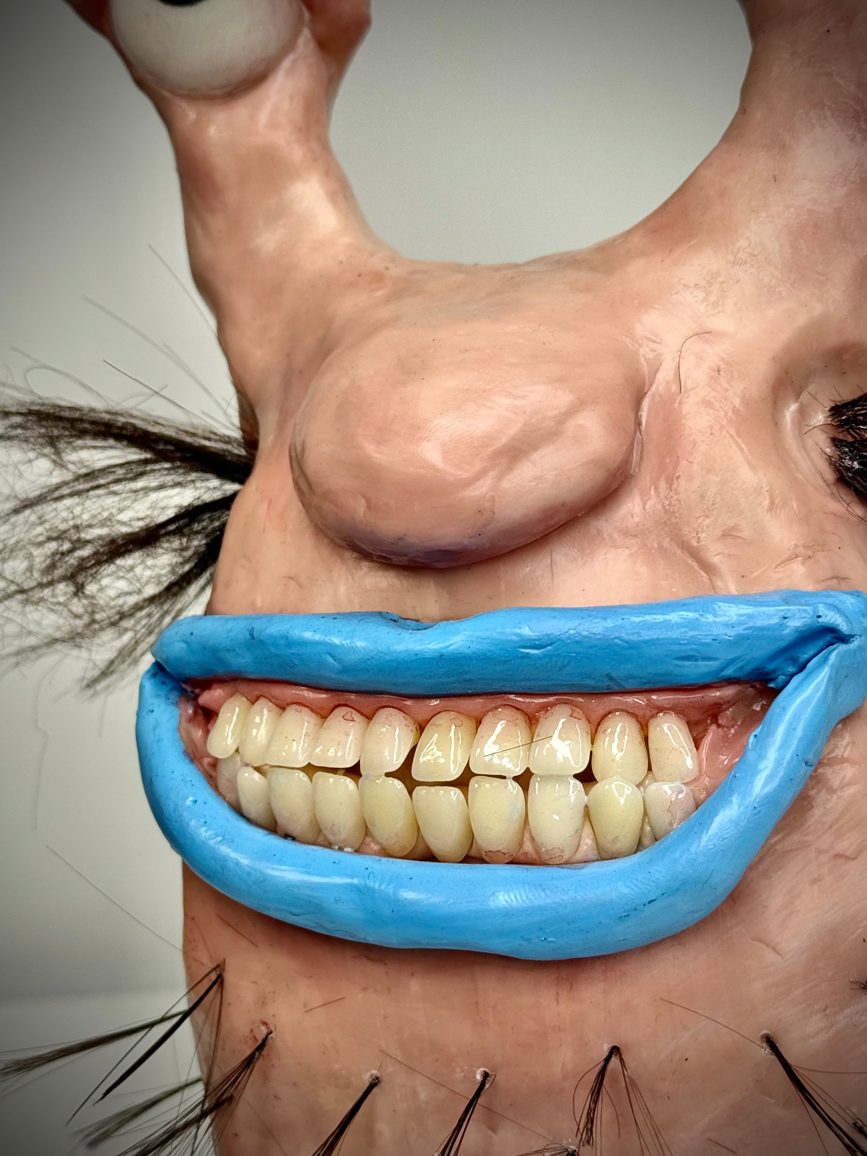 Krumm – Ahh!!! Real Monsters Inspired Sculpture – Handmade Polymer Clay Monster Oddity