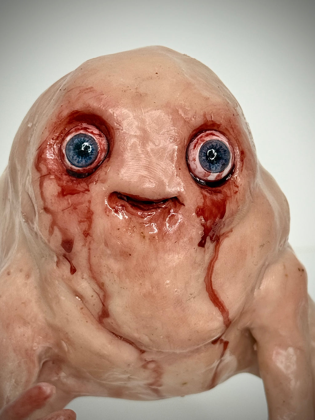 Creature Sculpture – Handmade Polymer Clay Horror Art Collectible
