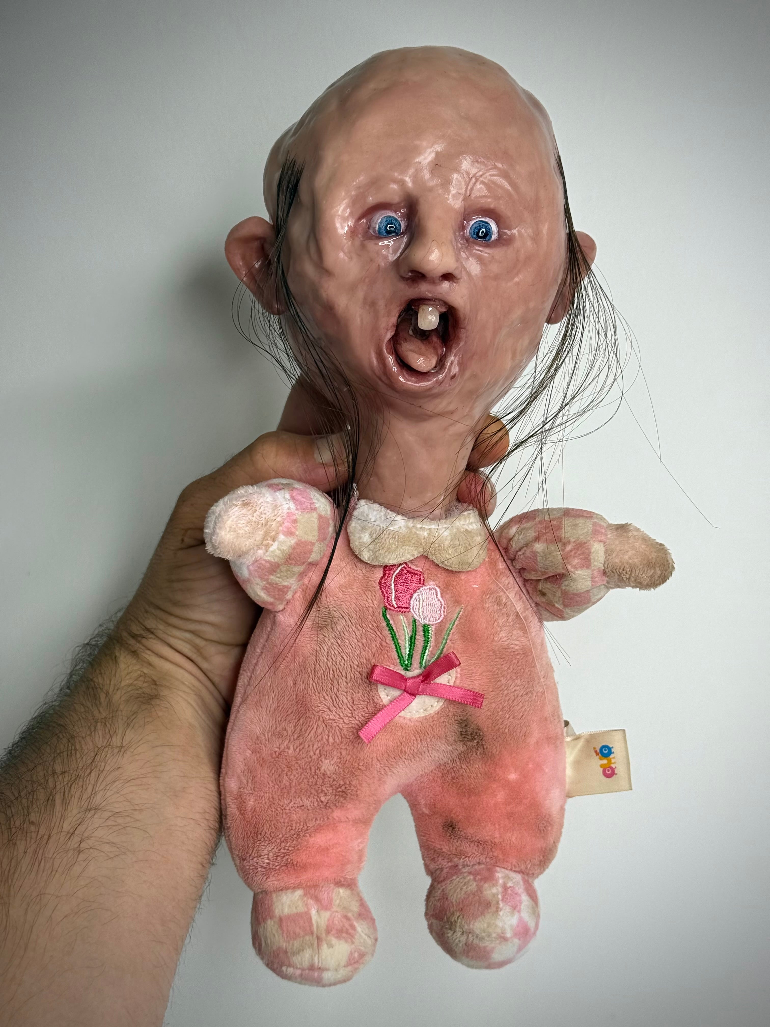 Modified Toy – Handmade Creepy Art Doll Oddity