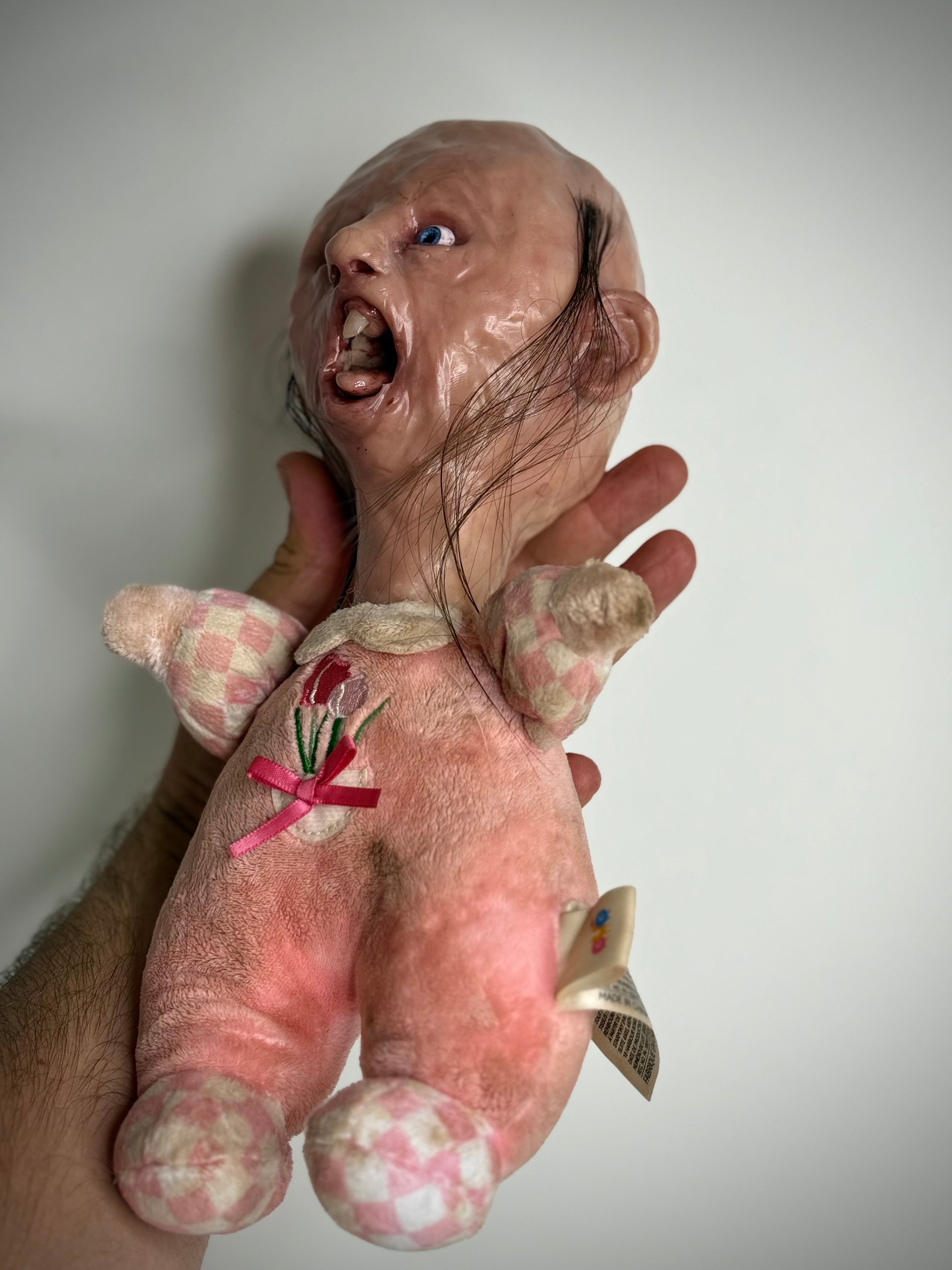 Modified Toy – Handmade Creepy Art Doll Oddity
