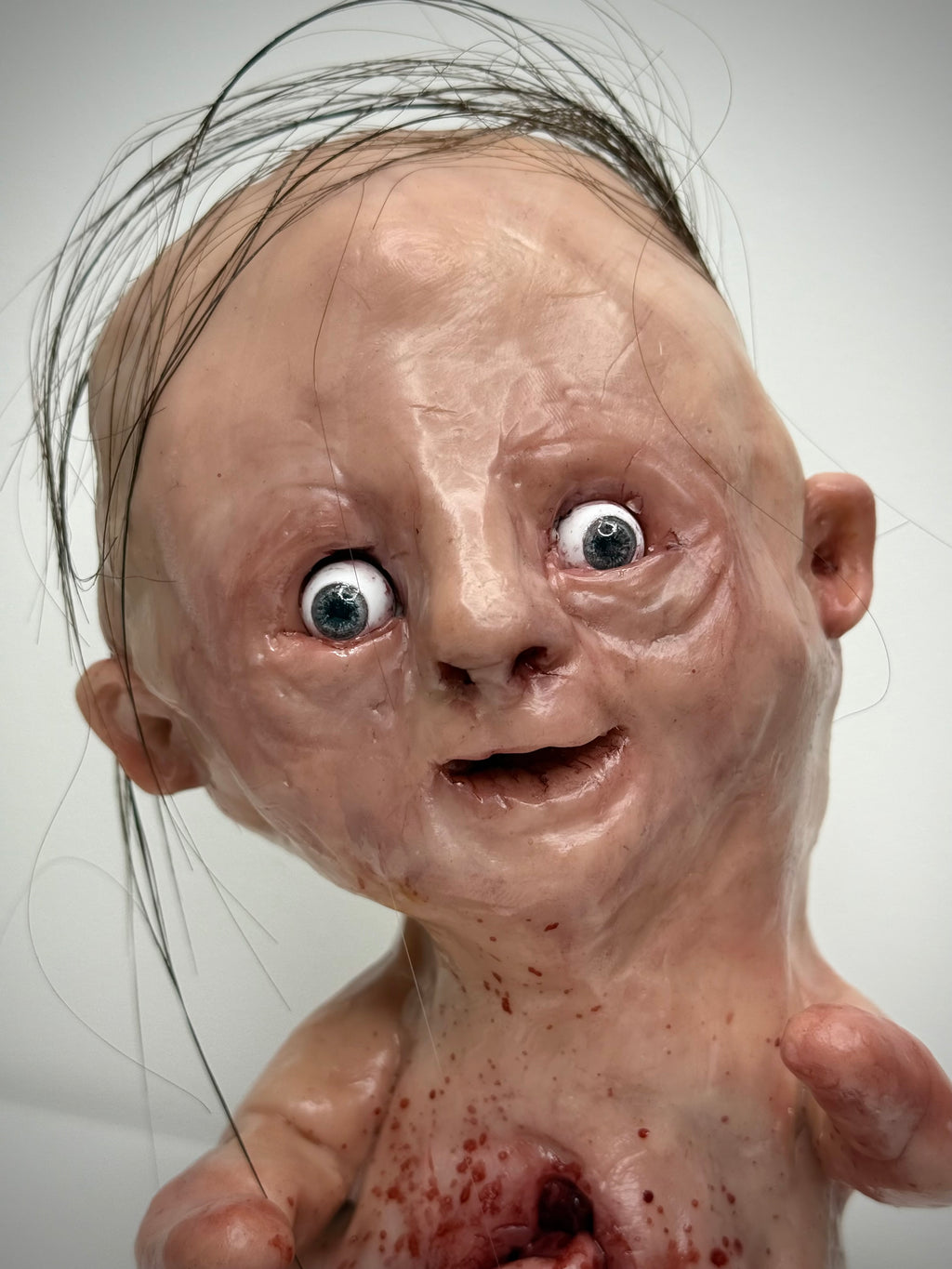 Handmade Grotesque Creature Sculpture – Horror Art / Oddity Collectible