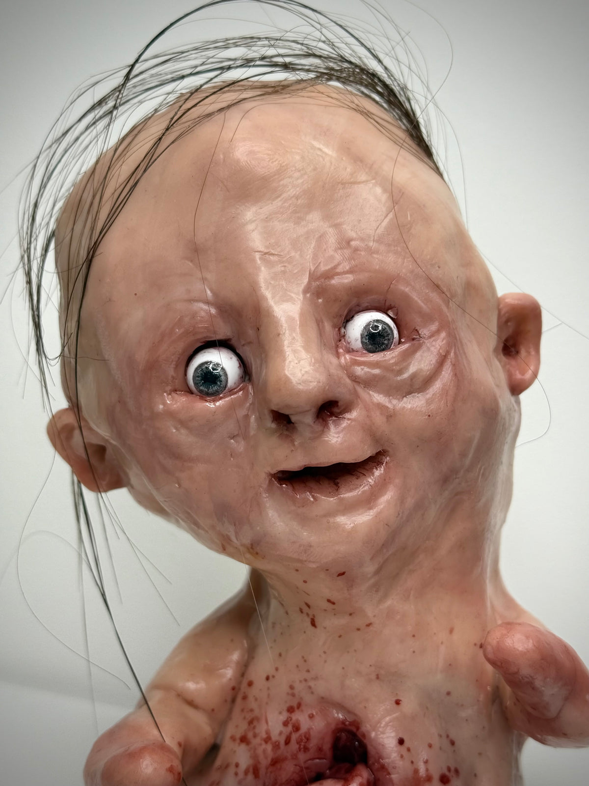 Handmade Grotesque Creature Sculpture – Horror Art / Oddity Collectible