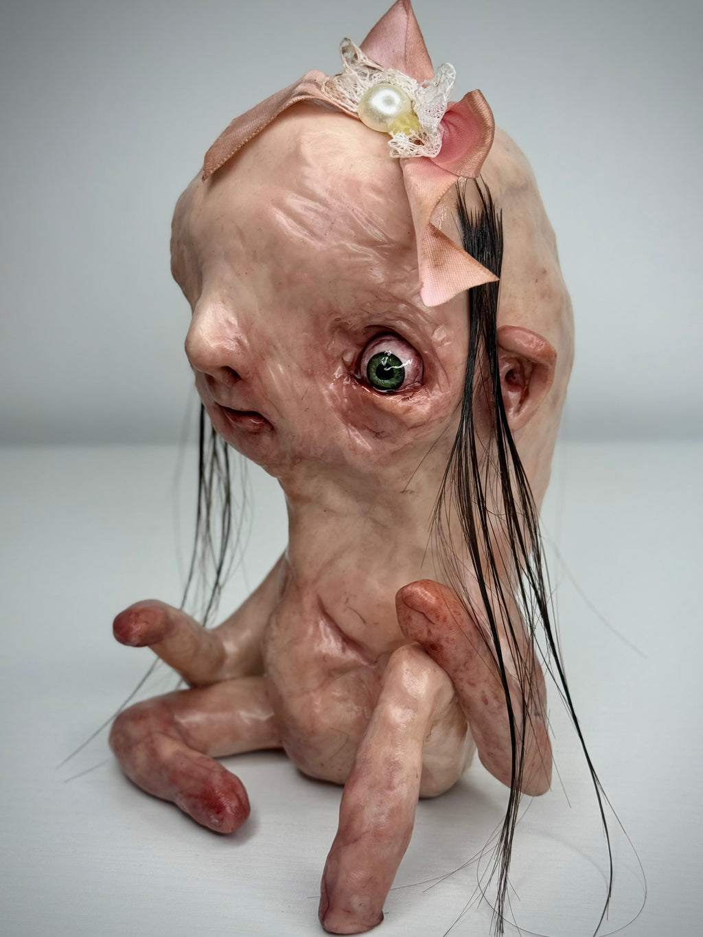 Creature Sculpture – Grotesque Handmade Polymer Clay Oddity