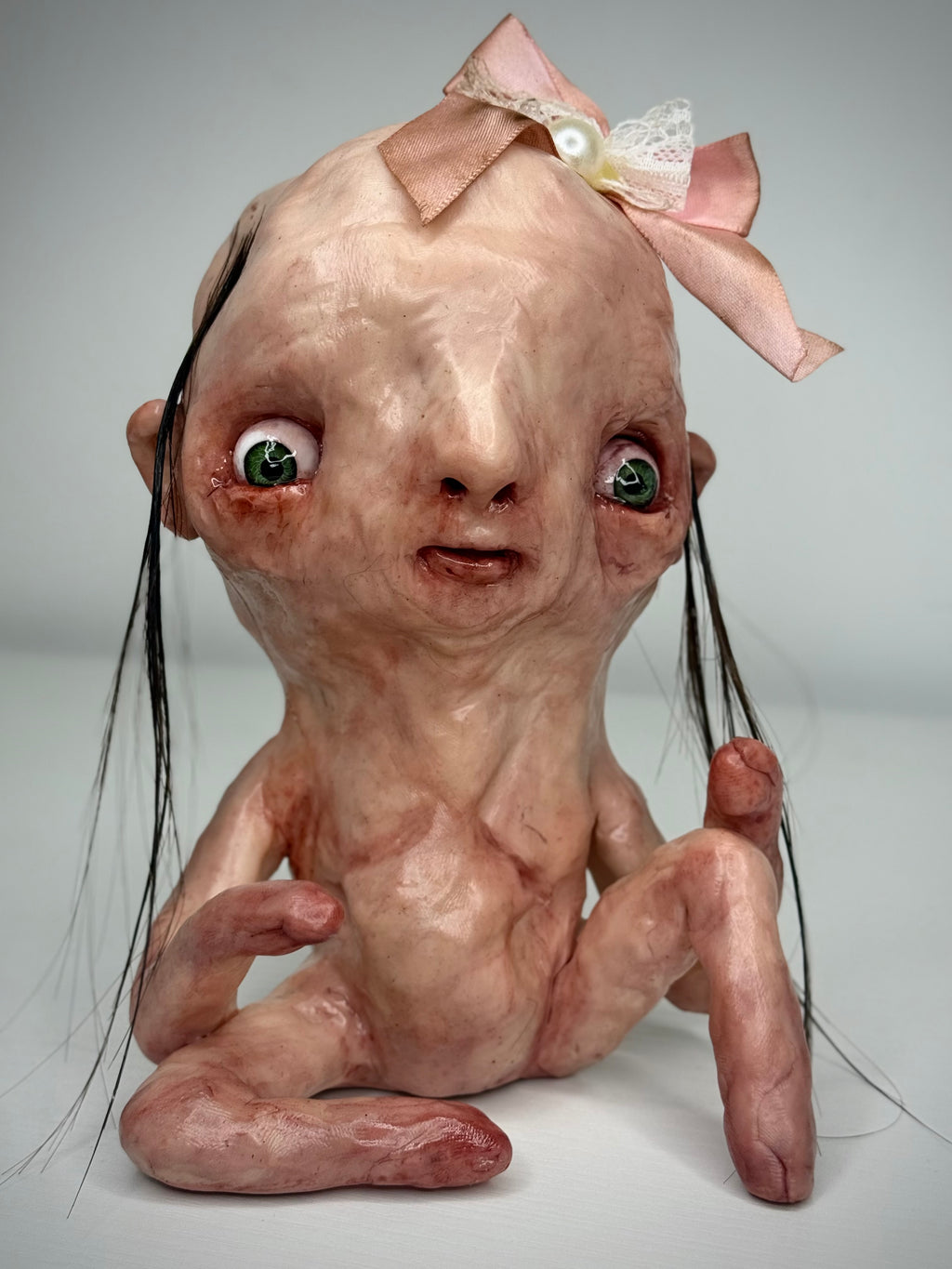 Creature Sculpture – Grotesque Handmade Polymer Clay Oddity