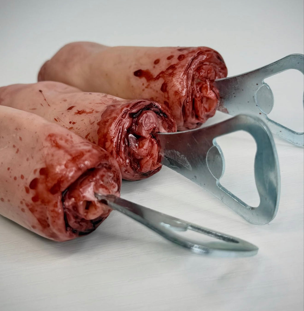 Severed penis bottle opener