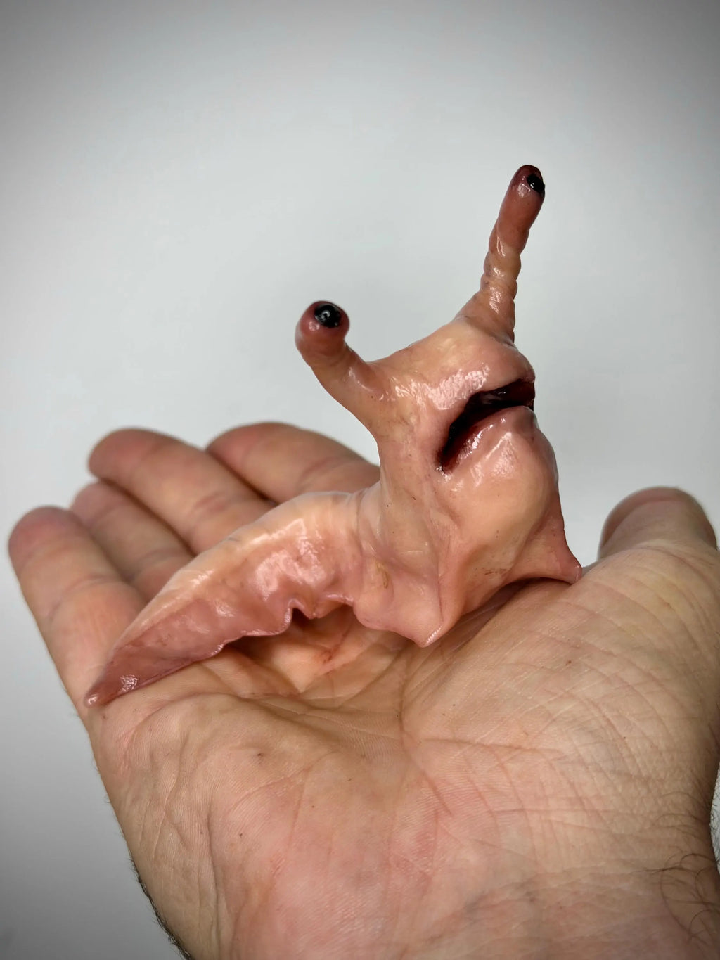 Sluggo: Made-to-Order Creepy Polymer Clay Figurine - Handmade Horror Creature Art