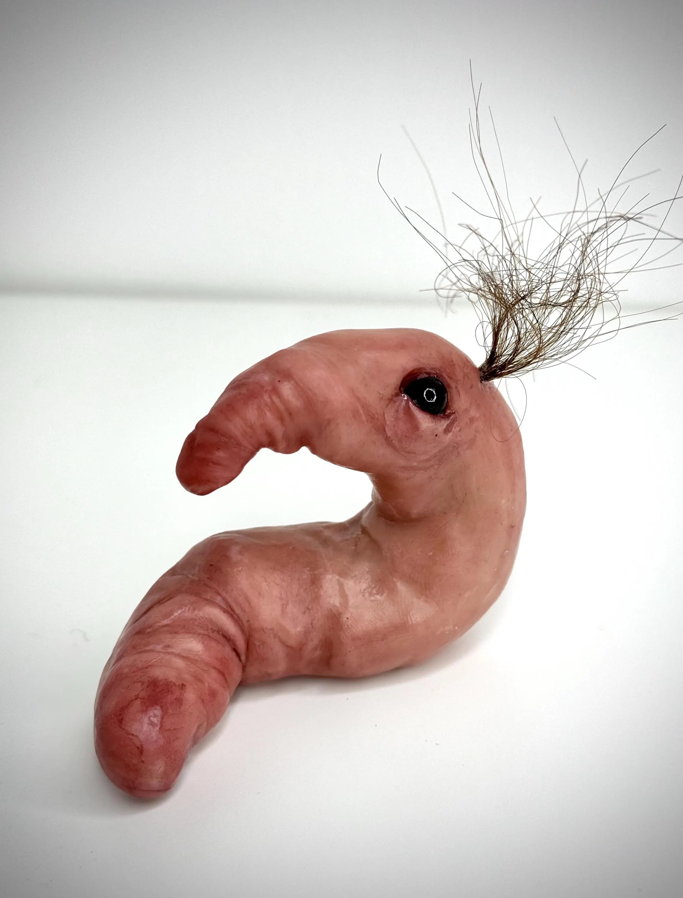 Garloid - Handmade Polymer Clay Oddity - Creepy Cute Flesh Creature