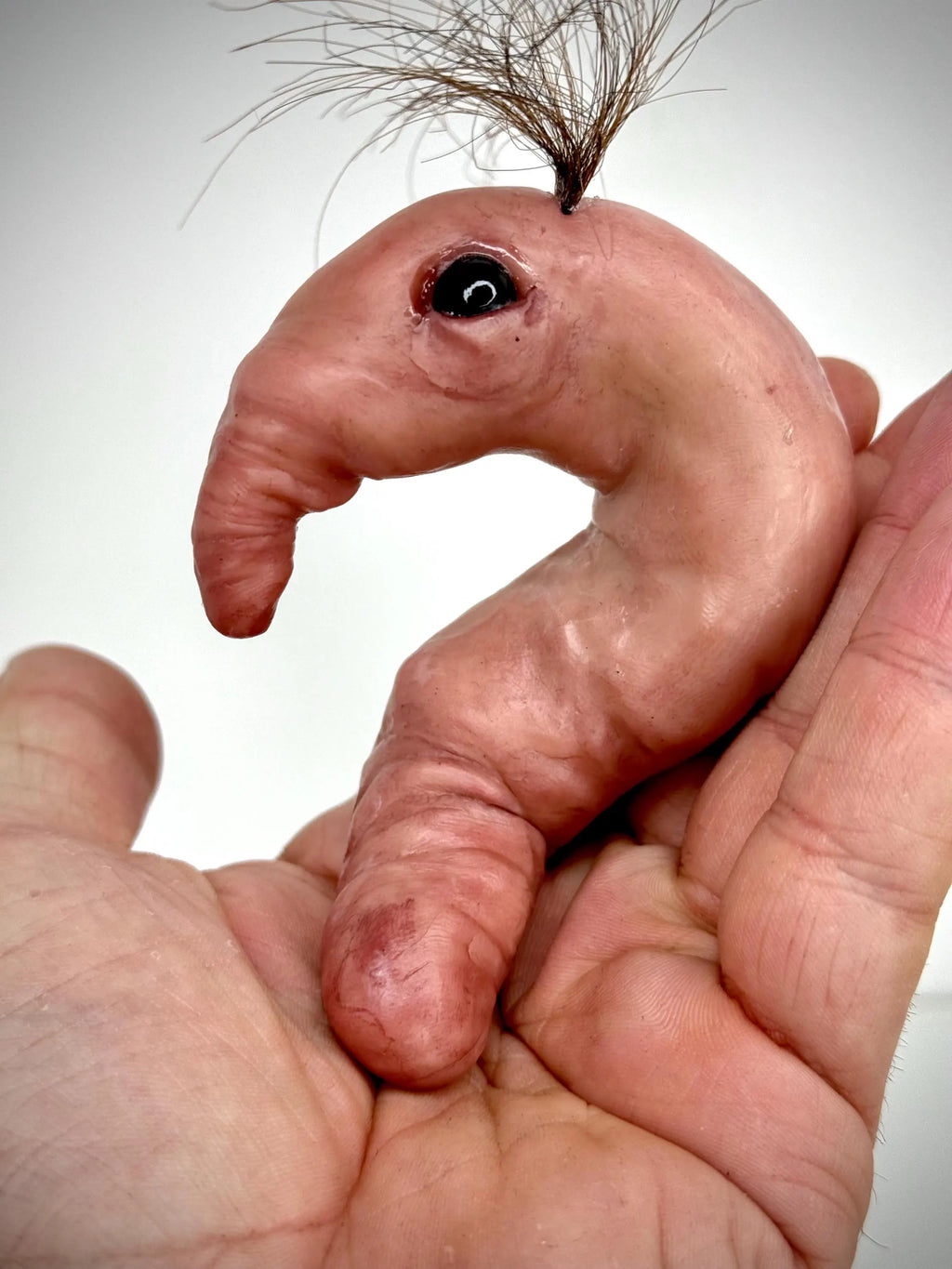Garloid - Handmade Polymer Clay Oddity - Creepy Cute Flesh Creature